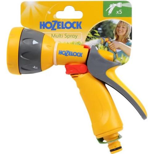 Multi-Jet Spray Gun Ideal for Daily Use 5 Patterns by HOZELOCK