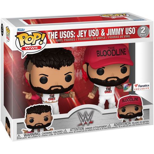 Figurine Funko Pop - Wwe - The Usos : Jey Uso & Jimmy Uso - Pack (79480)