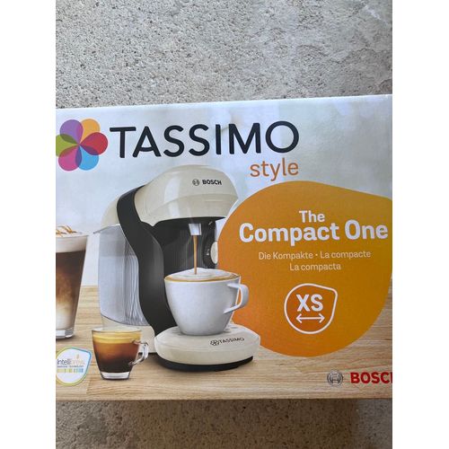 Cafetière Bosch Tassimo style Taille XS - Crème