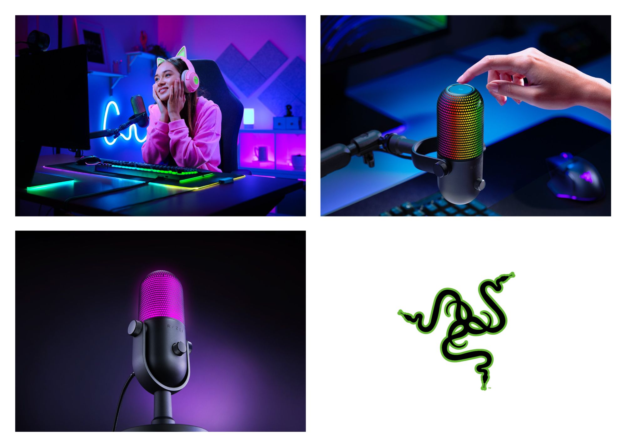 Microphone Razer Seiren V3 Chroma image 1 | Rakuten
