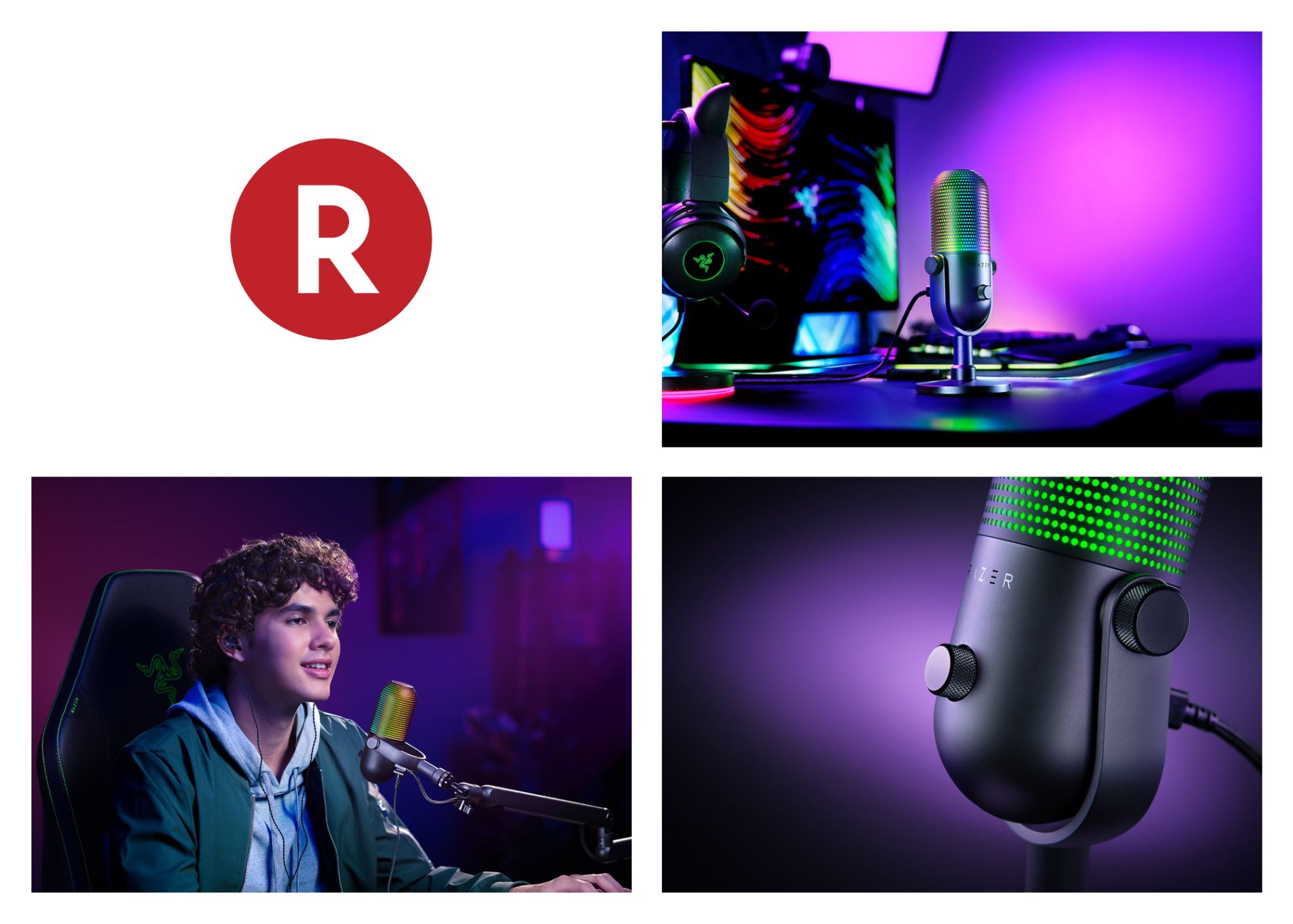 Microphone Razer Seiren V3 Chroma image 1 | Rakuten