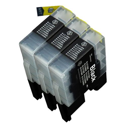 3 x Cartouche d'encre compatible Brother LC1220, LC1240 pour imprimantes  MFC-J6510DW, DCP-J525W, DCP-J725DW, DCP-J925DW, MFC-J430W, MFC-J5910DW, MFC-J625DW, MFC-J6710DW, MFC-J6910DW, MFC-J825DW. LC