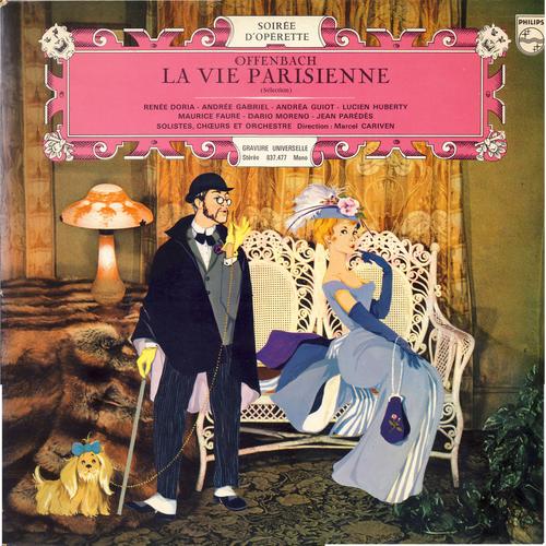 Jacques Offenbach : La Vie Parisienne (Extraits) Le Brésilien : Dario Moreno)  (Philips 837.447 G Y) 