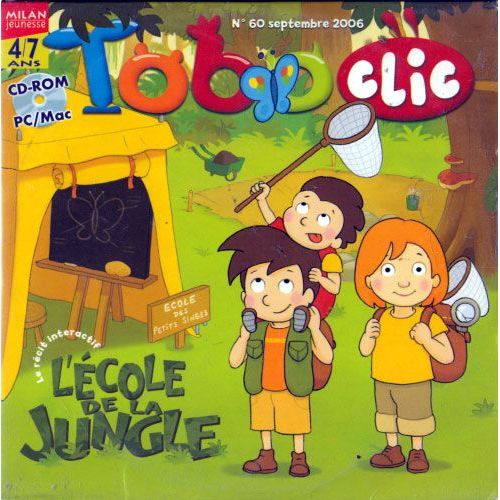 Toboclic  (Cdrom)  N° 60 : L'école De La Jungle