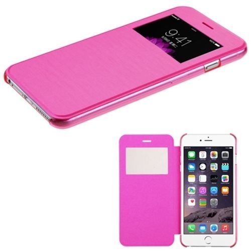 Rose Texture Myjacket Fenêtre Flip Étui Coque Pour Apple Iphone 6 Plus Et 6s Plus (5,5"" Pouces)