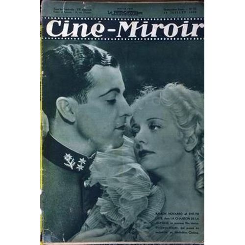 Cine Miroir N° 537 Du 19/07/1935 - Ramon Novarro Et Evelyn Laye - Georges Raft Et Margo.