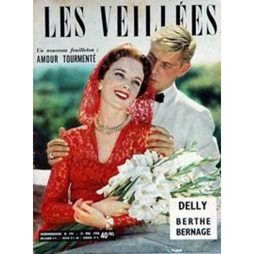 Veillees (Les) N° 194 Du 31/05/1958 - Lectures Romanesques - Tricots- Ouvrages - Enquetes - Cuisine. Berthe Bernage - Delly - Gary Cooper.