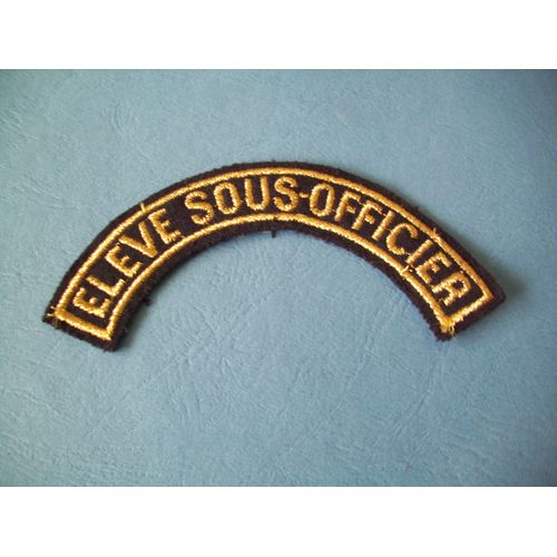 Insigne D'epaule / Eleve Sous-Officier