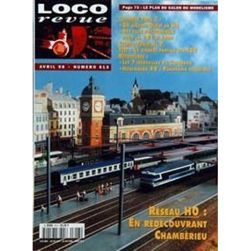 Loco Revue N° 613 Du 01/04/1998 - Le Plan Du Salon Du Modelisme - Comment Faire ?  -  Un Wagon Ouest En H0  -  Deux Feux Fonctionnels Pour La 141.P Jouef - Techno-Train N-¿ 7 - Test  -  La Grande Famille Des Tgv - Reportages  -  Les 7 Merveilles D...