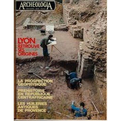 Archeologia N° 92 Du 01/03/1976 - Lyon  -   Retrouve Ses Origines - La Prospection Geophysique - Prehistoire En Republique Centrafricaine - Les Huileries Antiques De Provence.