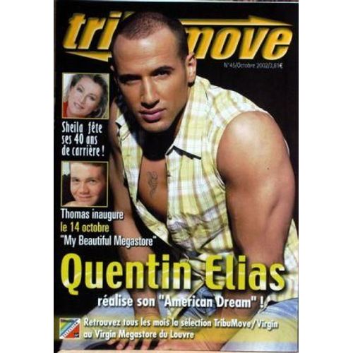 Tribumove N° 45 Du 01/10/2002 - Sheila - Thomas  -   My Beautiful Megastore - Quentin Elias.