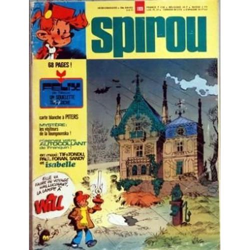 Spirou  N° 1929 Du 03/04/1975 -