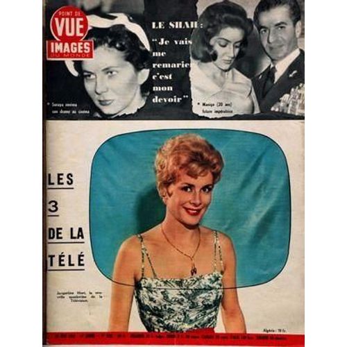 Point De Vue Images Du Monde N° 522 Du 13/06/1958 - Soraya Revivra Son Drame Au Cinema - Le Shah - Manige - Les 3 De La Tele - J. Huet - Elvis Presley.
