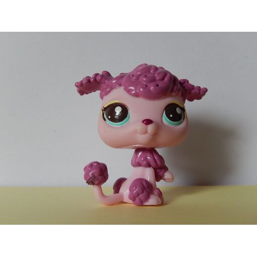 Figurine Littlest Pet Shop - Chien Caniche #2497 Par Hasbro, D'occasion Pour Collectionneurs