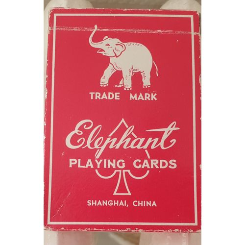 Jeu De 52 Cartes - Elephant Chinois