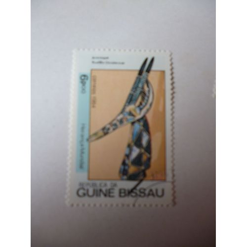 Timbre "Guine Bissau : Antilope :Sud Occidental".