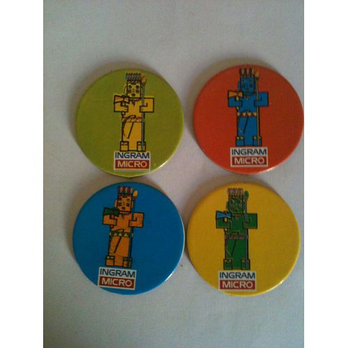 Lot De 4 Pogs Ingram Micro