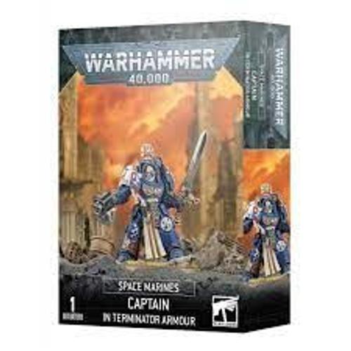 Warhammer 40,000 ( 40k ) : Space Marines - Captain In Terminator Armour 48-92