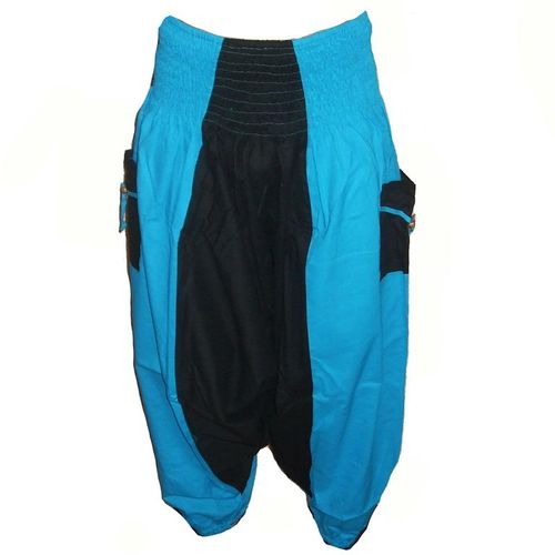 Sarouel Pantalon Large Homme Femme 100% Coton Sarouels Vetement Ethnique Bouffant Pantalons Baba Cool