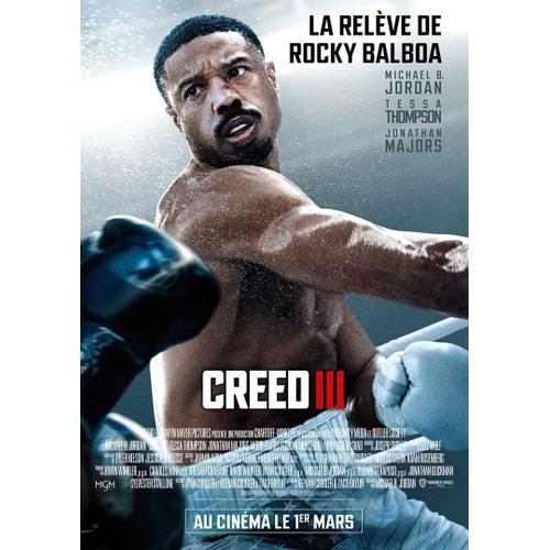 Creed 3 / Affiche Cinéma Originale 120x160 Cm Roulée. Michael B. Jordan - Année 2023