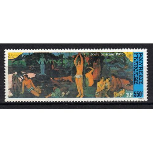 Polynesie 1985 : 20è Anniversaire Du Musée Gauguin : "D'où Venons-Nous ? Que Sommes-Nous ? Où Allons-Nous ? (1897) - Timbre 550 F. Neuf ** Cote 18,20 ¿