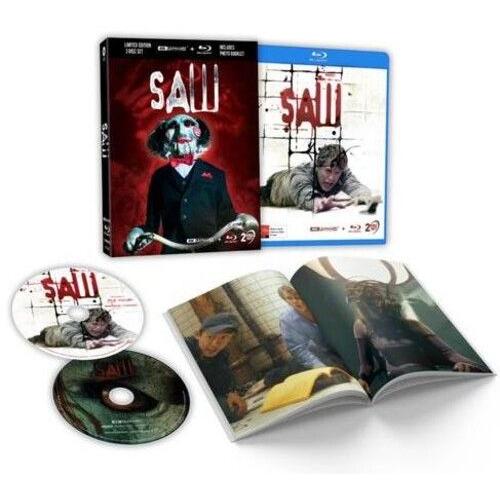 Saw [Ultra Hd] Ltd Ed, With Blu-Ray, Photo Book, Lenticular Cover, Australia - Import