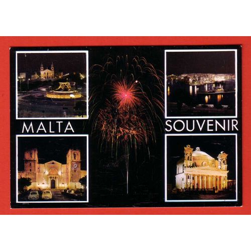 Cpm - Malte Souvenir - Malta Souvenir