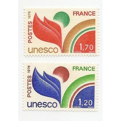 Unesco 1978 N°56/57