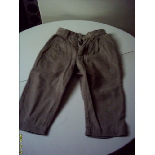 Pantalon Marron Garçon 2 Ans.