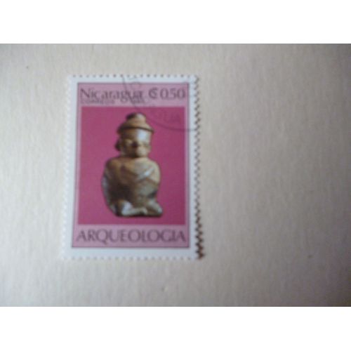 Timbre "Nicaragua 1983 : Archéologie".