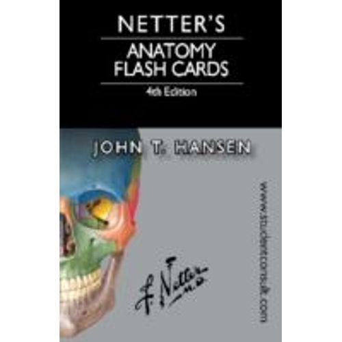 Netter's Anatomy Flash Cards