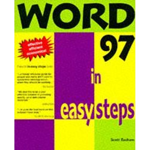 Word 97 In Easy Steps