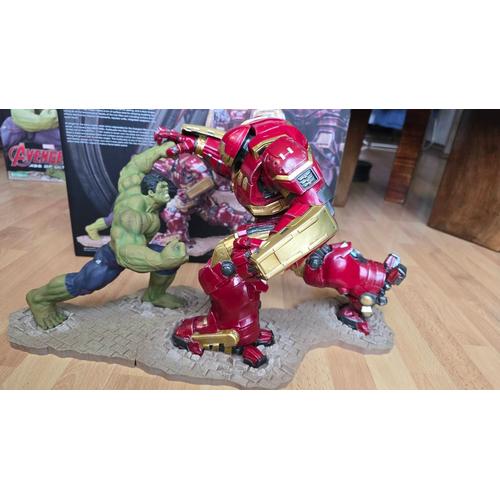 Iron Man Hulkbuster Vs Hulk - Lot 2 Statues Kotobukiya Artfx+ - Age Of Ultron