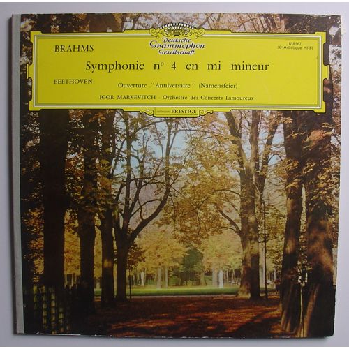 Symphonie N°4 - Ouverture "Anniversaire"