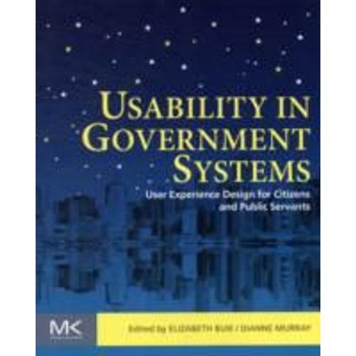Usability In Government Systems