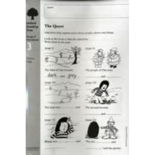 Oxford Reading Tree: Stage 9: Workbooks: Workbook 3: The Quest And Survival Adventure (Pack Of 6)