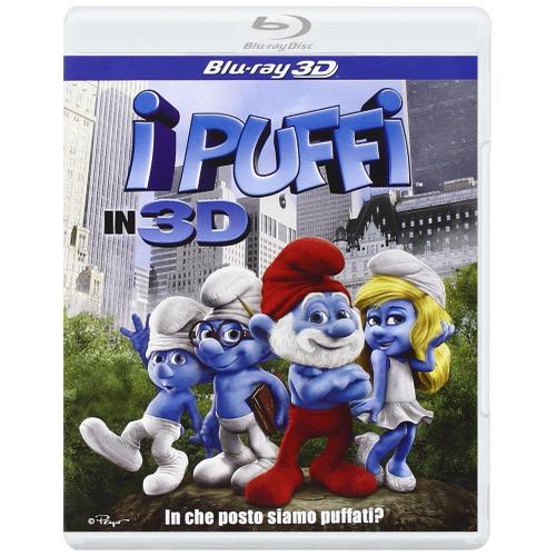 I Puffi - Les Schtroumpfs - The Smurfs (2011) Blu-Ray 3d