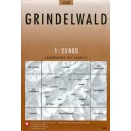 Grindelwald - 1/25 000
