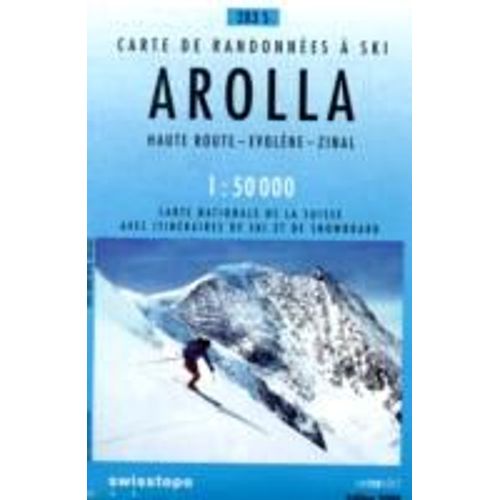 Swisstopo 1 : 50 000 Arolla Ski