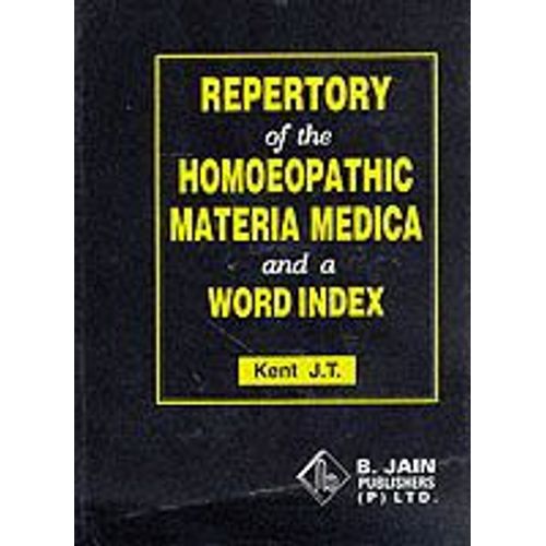Repertory Of The Homoeopathic Materia Medica And A Word Index