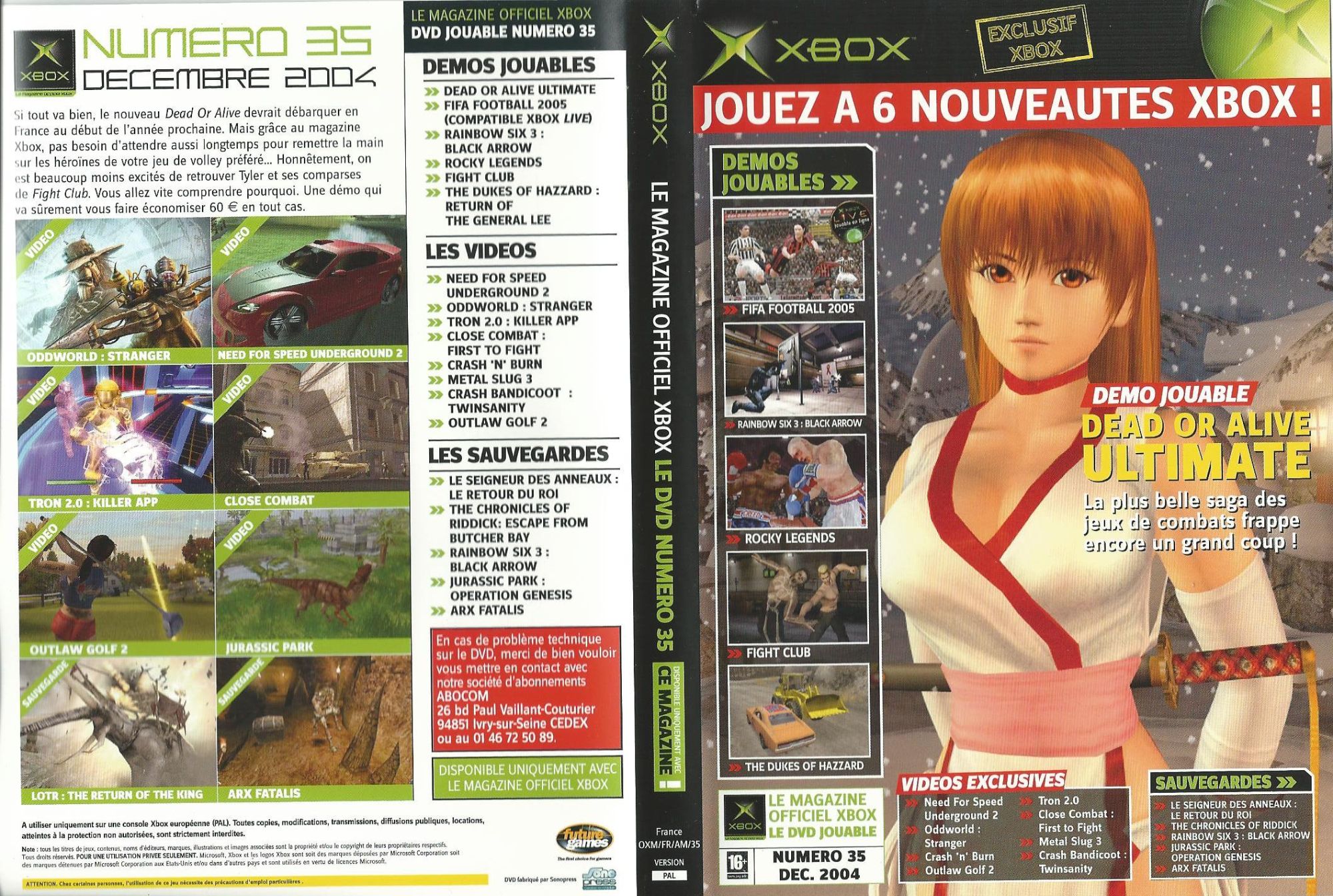 Démo Xbox Numéro  35 