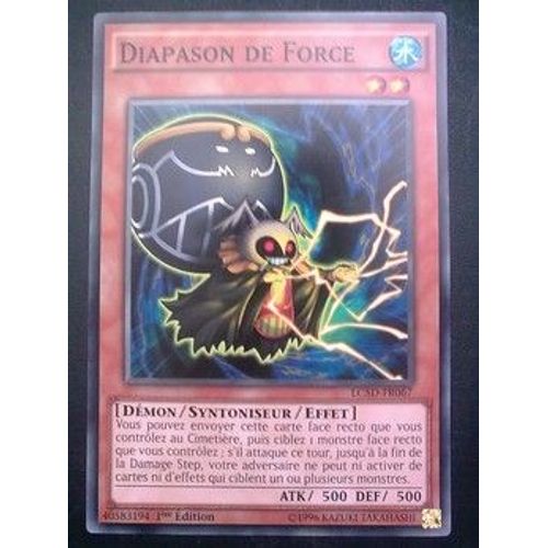 Carte Yu Gi Oh - Diapason De Force - Lc5d-Fr067 - Commune