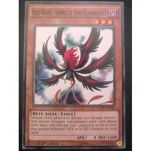 Carte Yu Gi Oh - Aile Noire Ghibli Le Vent Flamboyant - Lc5d-Fr120 - Commune
