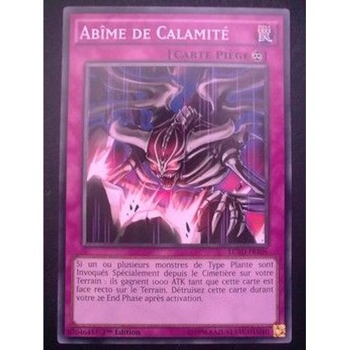 Carte Yu Gi Oh - Abime De Calamité - Lc5d-Fr106 - Commune