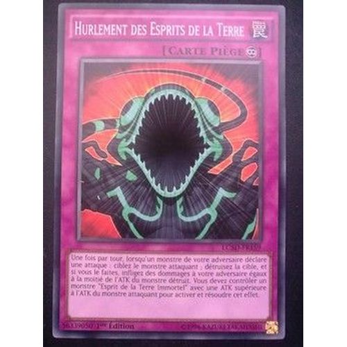 Carte Yu Gi Oh - Hurlement Des Esprits De La Terre - Lc5d-Fr159 - Commune