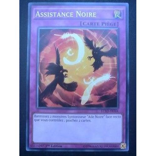 Carte Yu Gi Oh - Assistance Noire - Lc5d-Fr144 - Commune