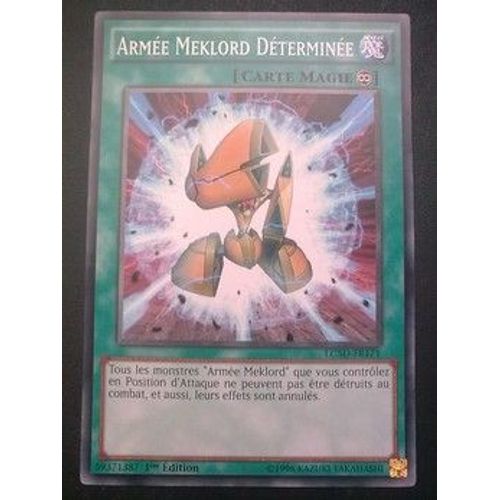 Carte Yu Gi Oh - Armée Maklord Determinée - Lc5d-Fr171 - Commune