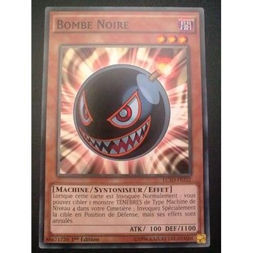 Carte Yu Gi Oh - Bombe Noire - Lc5d-Fr222 - Commune