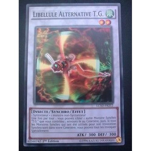Carte Yu Gi Oh - Libellule Alternative T.G. - Lc5d-Fr212 - Commune