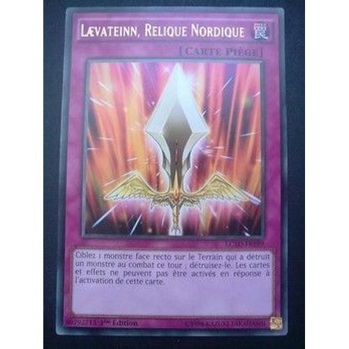 Carte Yu Gi Oh - Laevateinn Relique Nordique - Lc5d-Fr199 - Rare
